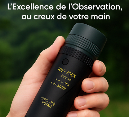 Jumelle excellente qui se tient dans la main