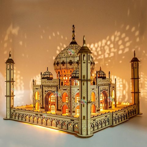 PUZZLE-3D-BOIS-decoratif-taj-mahal