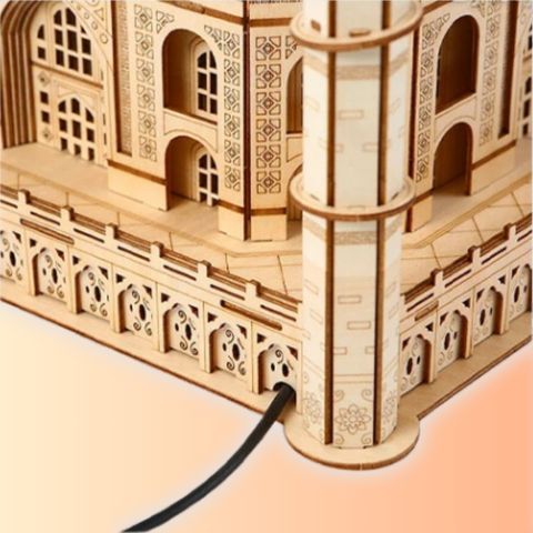 PUZZLE-BOIS-3D-taj-mahal-avec-lumieres