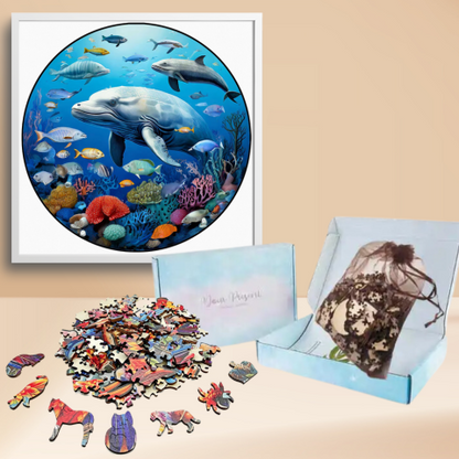 PUZZLE EN BOIS | Fonds marins