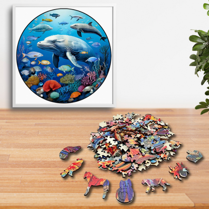 PUZZLE EN BOIS | Fonds marins