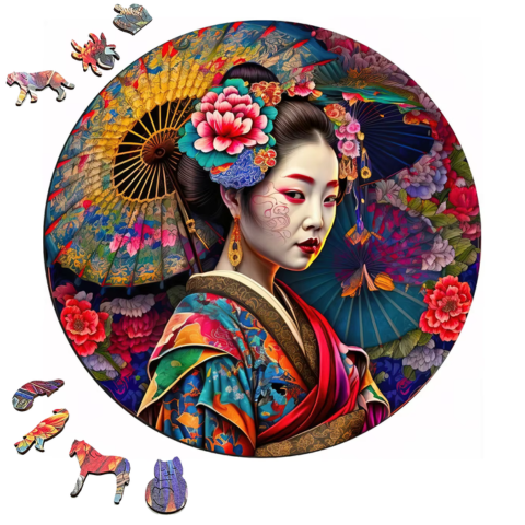 PUZZLE-EN-BOIS-mandala-geisha