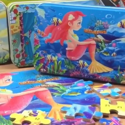 PUZZLE-EN-BOIS-petite-sirene