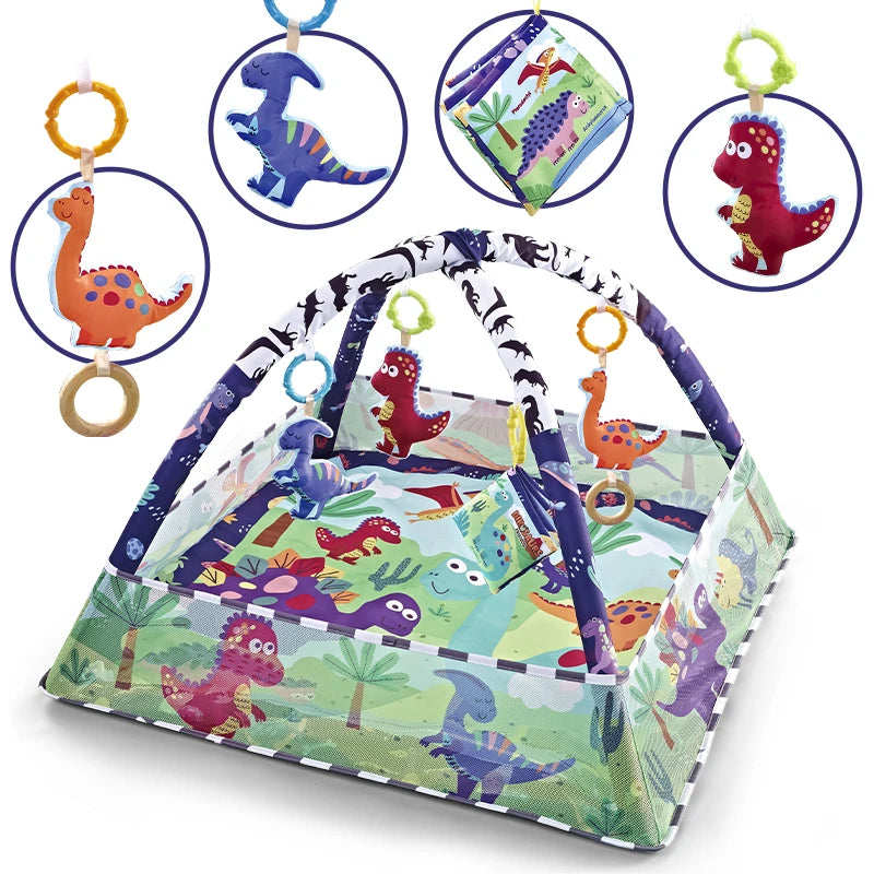 TAPIS-D-ÉVEIL-BÉBÉ-apprentissage-des-sens-dino-land