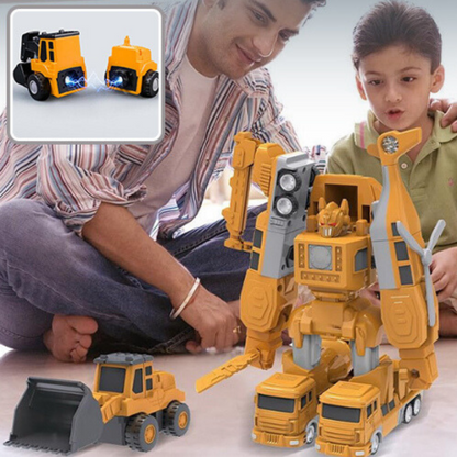JEU DE CONSTRUCTION MAGNÉTIQUE | Robot de Chantier